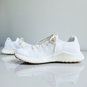 AETREX Women’s Carly Arch Support Sneaker White Knit size 8.5